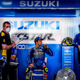 Pictured: Suzuki rider Joan Mir.